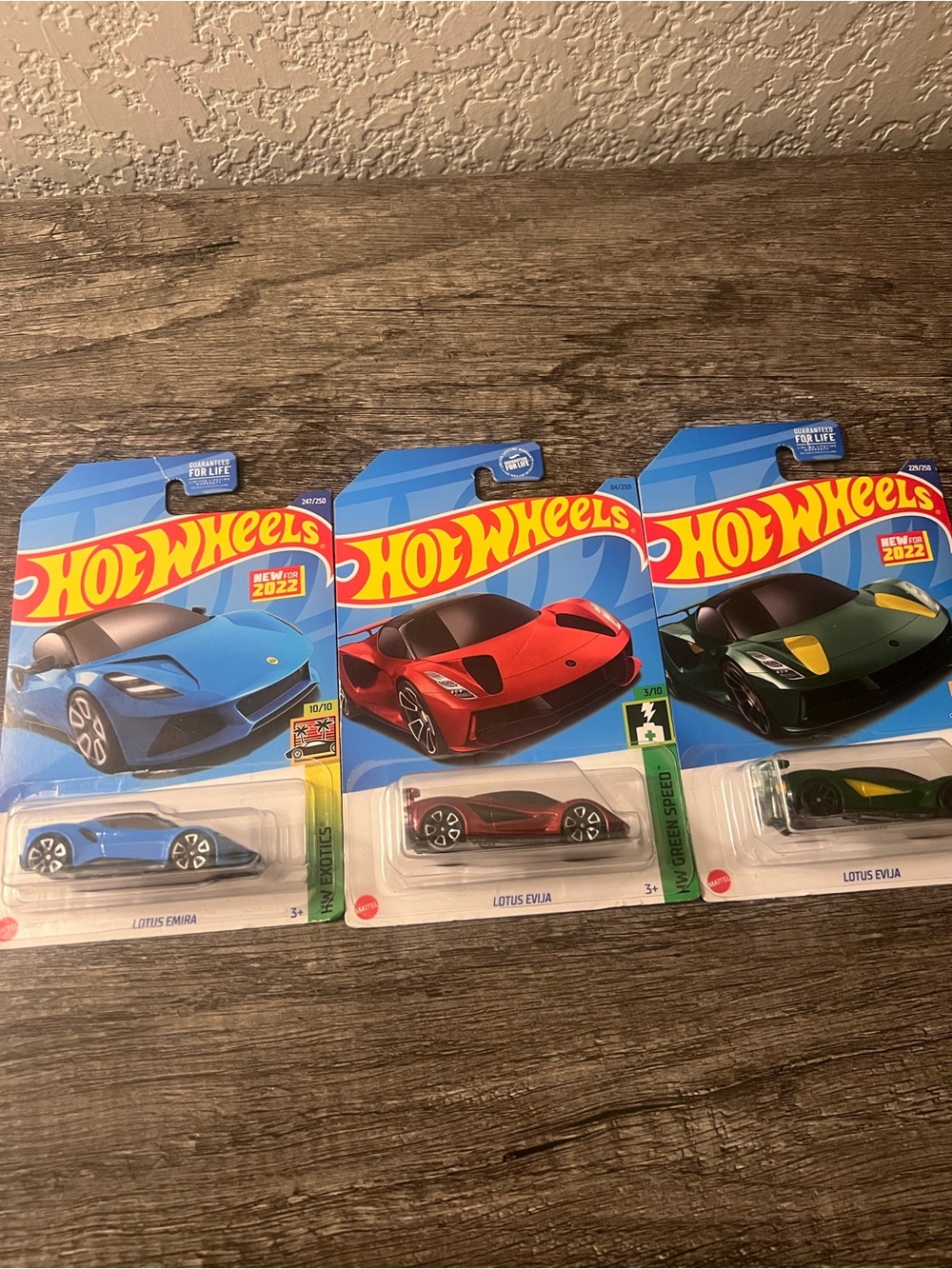 Hot Wheels Lotus Bundle Lot of 3 Emira & Evija Variations New Sealed